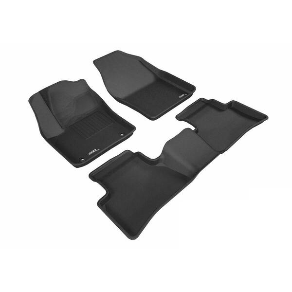 3D Maxpider R1 R2 Kagu Floor Mat Toyota CH-R 2017, Black L1TY22301509